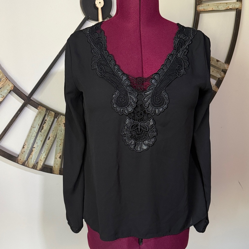 Chic Black Blouse